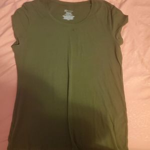 Olive green shirt